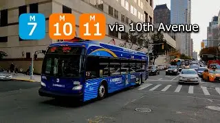 M7, M10, M11 Buses at Amsterdam Avenue & West 66th Street