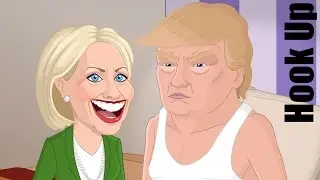 Cartoon Hook-Ups: Hillary Clinton and Donald Trump (Election Special)
