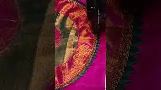 Pattu saree blouse design model /#shorts