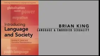 Dr Brian King: Language & Embodied Sexuality