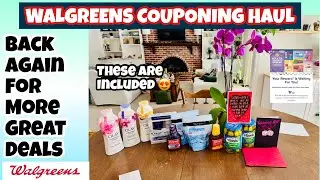 Покупки с купонами в Walgreens / возвращаемся во второй раз 😍 Учимся пользоваться купонами в Walg...