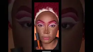 FULL RED CUT CREASE MAKEUP TUTORIAL