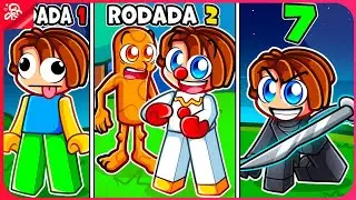 A CADA RODADA EU VIRO UM NOVO PERSONAGEM NO ESCAPE DO BRAINROT