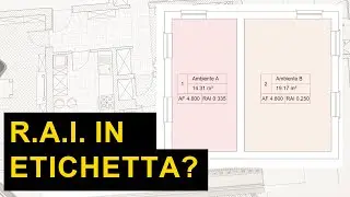 Valore RAI nelle etichette dei locali in Revit
