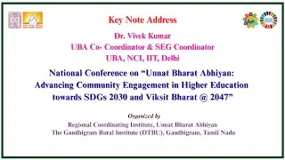 UBA: Advancing Community Engagement in Higher Education towards SDGs 2030 and Viksit Bharat @ 2047