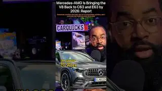 $100K to get a 4-Cylinder hybrid, was never going to sit well with owners. #carquicks #podcast #AMG