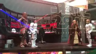 Star Wars Display w/ the builders at SDCC 2017