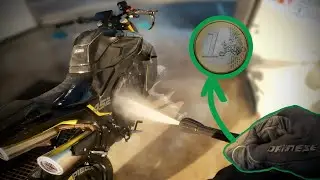 COME NON LAVARE UNA MOTO + CRASH *no clickbait*