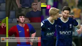 Гол За Лионеля Месси В PES 6 И eFootball 2026 @marinammm790 @aiyouha