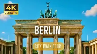 [4K]🇩🇪Berlin Walking Tour 2025 | Tiergarten, Brandenburg Gate, Museum Island & East Side Gallery