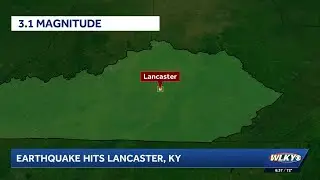 3.1 magnitude earthquake recorded in Kentucky