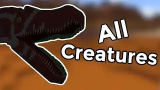 Minecraft Paleocraft DLC all Creatures Showcase | 103 Creatures!