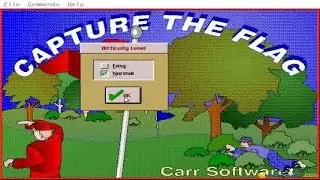 Capture the Flag gameplay (PC Game, 1993)