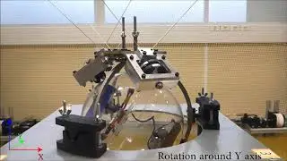 A Cable-Driven Parallel Robot with Full-Circle End-Effector Rotations