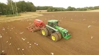 Gylle-plove-Såning til Raps 2020 Kring Agro A/S | John Deere