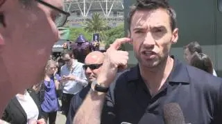 Hugh Jackman Discusses Real Robots in Real Steel
