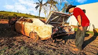 ENCONTREI UMA BOLSA CHEIA DE DINHEIRO DENTRO DO CARRO ENTERRADO NA FAZENDA