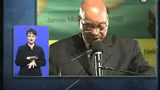 President Zuma delivers the ANC Centenary lecture on Albert Luthuli
