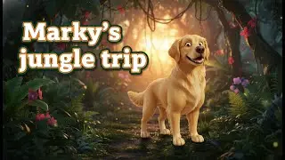 Marky Paws Stories - Marky the dog's weekly hike in the woods. Exploring Trails!