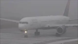 Extreme Fog Plane Spotting Compilation DTW - 1/22/2017