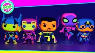 These Funko POP !s are AWESOME | Target EXCLUSIVE Marvel Black Light Set