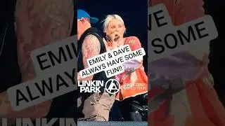 Dave & Emily Fun moment: Bleed It Out - LINKIN PARK #linkinpark #shorts