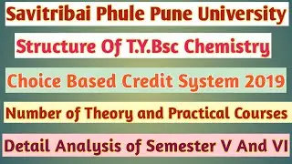 Structure Tybsc Chemistry 2021 || Credit Pattern 2019 || New Syllabus || Subject Details ||