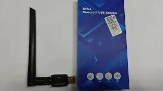 Bluetooth адаптер 5.4 с антенной, для компьютера