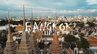 Bangkok City - beauty of the Thai capital (drone views)