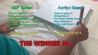 Resin PRIME TESTING, acrylic gesso Vs policrylic (wood sealer) RESIN ART tips for pro.