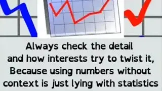 Lying with statistics poem