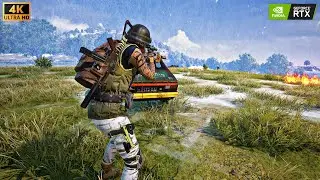 PUBG : Erangel | RTX 5090 - 7800X3D - 128GB RAM (4K Maximum Settings) | Snowy Map.