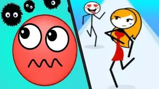 HIDE BALL vs RUN NOW - Best Levels Satisfying Double Videogames  Walkthrough APK Android