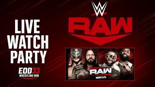 WWE Raw Live Watch Party 12/29/25 | Final Raw of 2025 | Championship Matches! 📱