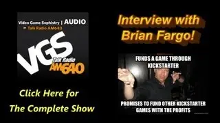 VGS Radio: Interview with Brian Fargo on Torment: Tides of Numenera!