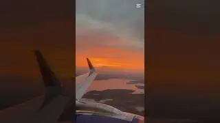 Way Down We Go ✈️🌅 #youtubeshorts #aviation #avgeeklife #shorts