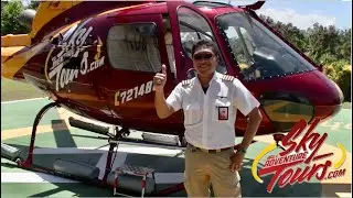 Bali - Eurocopter AS350B2 (PK-HVJ) Mount Batur Volcano flight #indonesia #bali