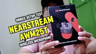 NearStream AWM25T Wireless Mic Review: Crystal Clear Audio on a Budget?