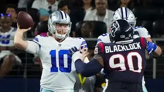 Cooper Rush Highlights vs Texans