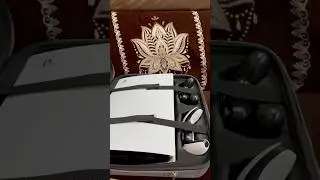 Распаковка серого дорожного чехла для PS5: пылезащитный и моющийся! 🛡️