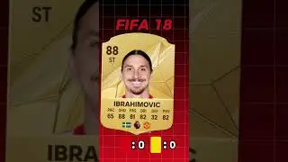 Zlatan Ibrahimovic FIFA Evolution ( Card Edition ) #zlatan #fifa19 #shorts