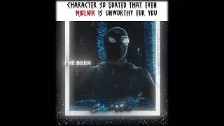 Character So Goated That Even Mjolnir Is Unworthy For You - Spider-Man Edit | FUNK UNIVERSO (slowed)