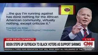 CNN Reveal: Black Vote Shrinks for Joe Biden