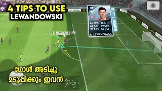 Pes 2020| 4 Tips To Use Lewandowski Perfectly In Pes Mobile 2020