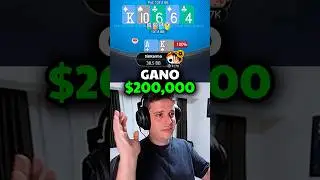 &iexcl;AS&Iacute; GAN&Eacute; $200,000 EN UN TORNEO DE POKER! 🤑💰#poker #pokeronline #pokerstars