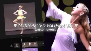 highly requested watermark tutorial || capcut🤍