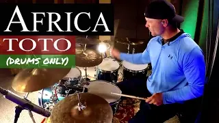 Toto - Africa - Isolated Drums Only (🎧High Quality Audio)