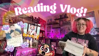 anybody else cry reading school live? no? just me? okay 🥲 | Reading Vlog
