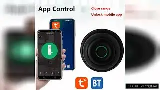 Tuya Biometric Fingerprint Smart Door Lock Digital Lock Keyless Entry Door Knobs lock Mechanical Key