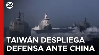 ⚠️ ALERTA MILITAR | Taiwán despliega su defensa ante el asedio de las fuerzas chinas